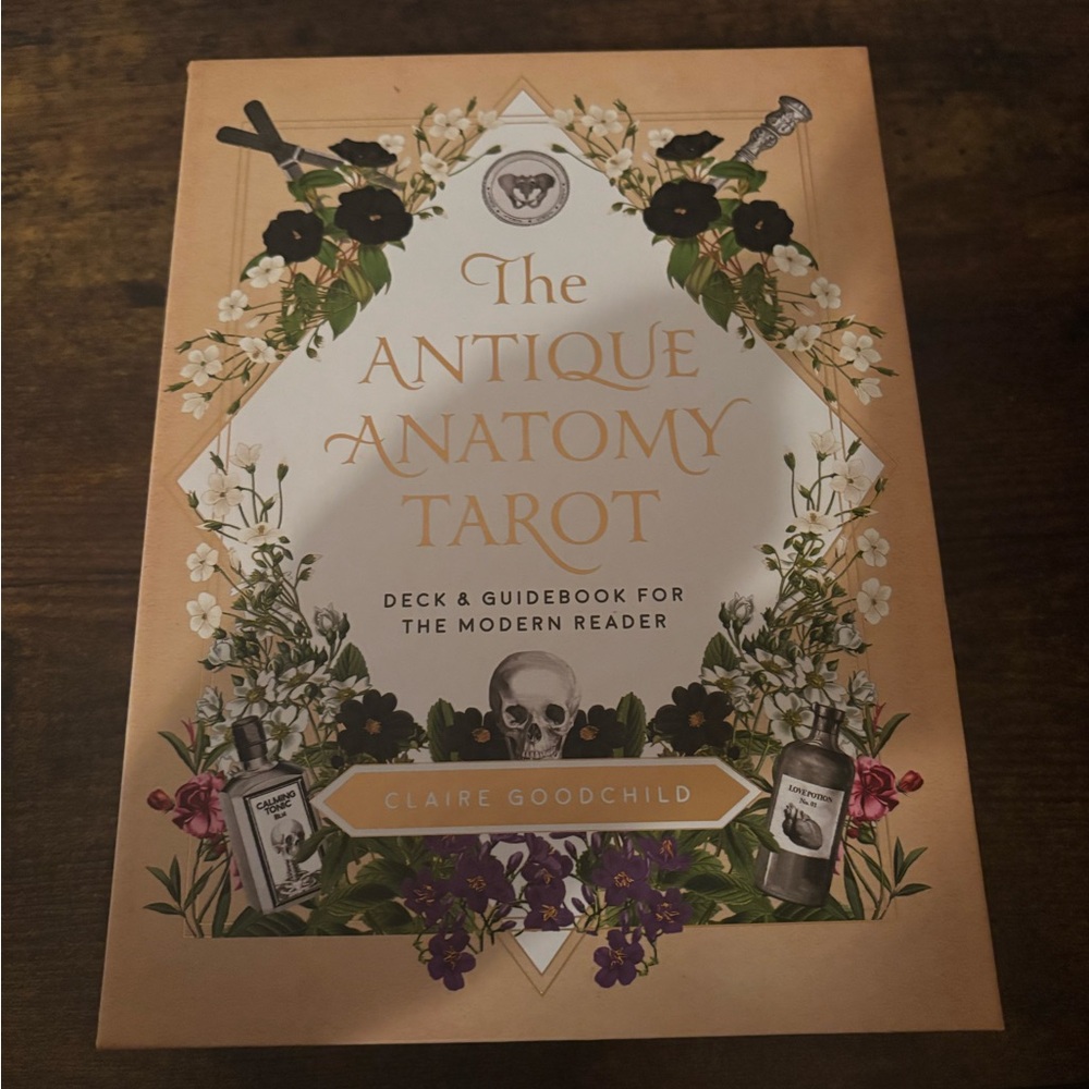 The Antique Anatomy Tarot Deck by - Cream and Gold